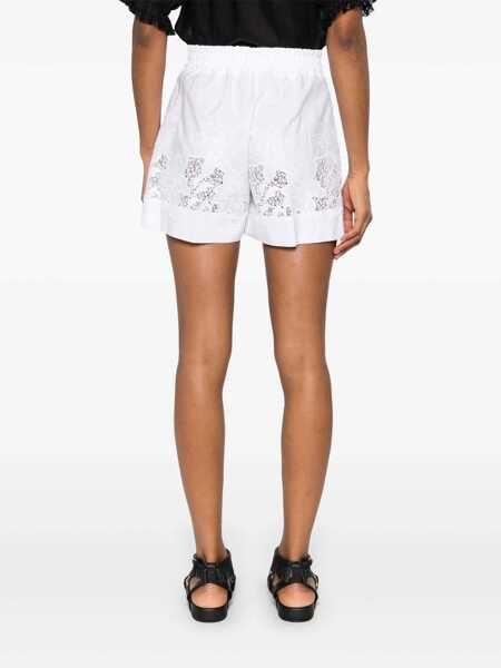 Pantaloni scurti P.A.R.O.S.H. SHORTS White Femei (BM 17096869) 4