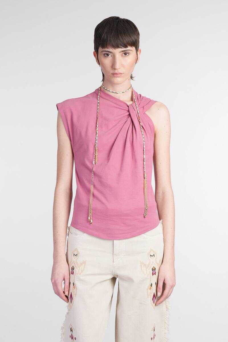 Topuri Isabel Marant Isabel Marant Nayda Topwear Pink Femei (BM 17097799) 1