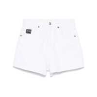 Pantaloni scurti Versace Jeans Couture Denim Shorts In Cotton Femei