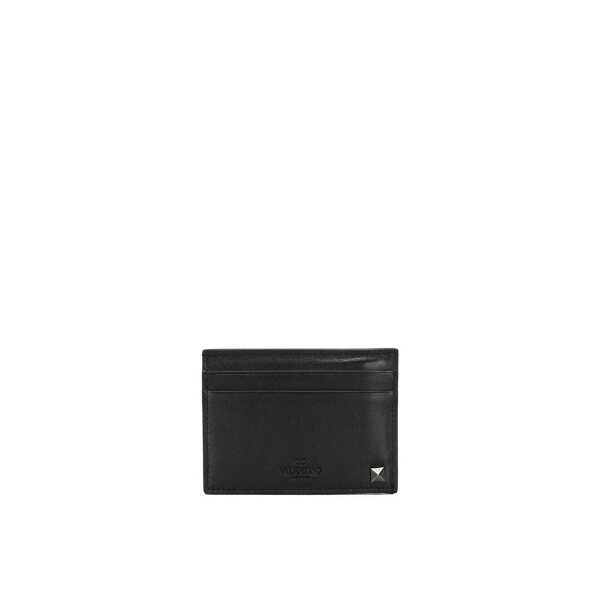 Portofele Valentino Garavani Valentino Garavani Rockstud Card Holder Black Barbati (BM 17101651) 2
