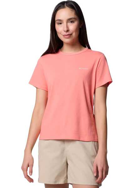 Tricouri Columbia Sun Trek W SS II Tee Pink Femei (BM 17101787) 1