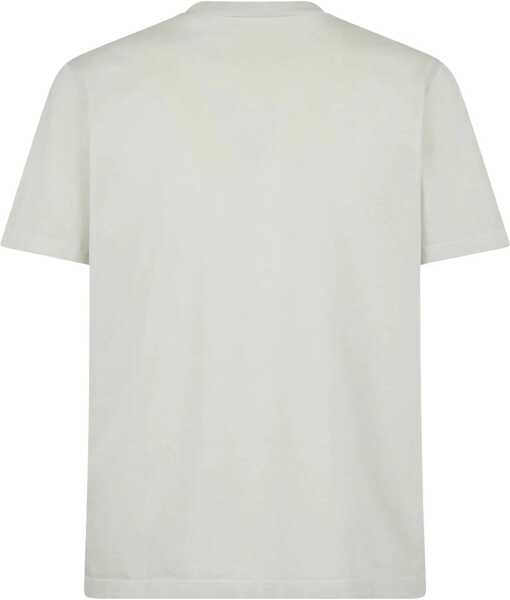 Tricouri DSQUARED2 Regular Fit T-Shirt Hot Dogs Printed White Barbati (BM 17102069) 2