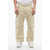 DSQUARED2 Cargo Multipockets Pants With Distressed Effect Beige