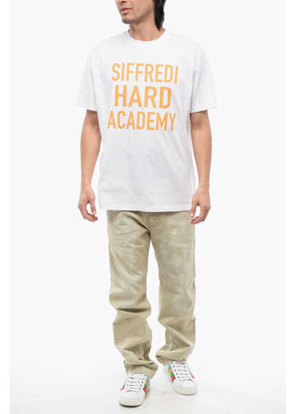 Tricouri DSQUARED2 Printed Cool Fit Siffredi T-Shirt White Barbati (BM 17102270) 4