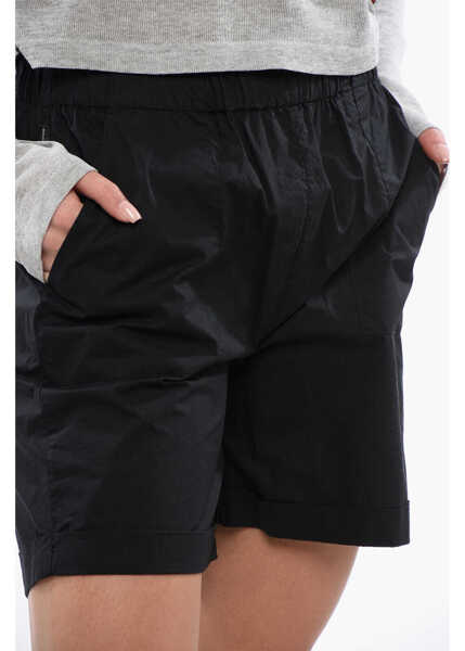Pantaloni scurti Woolrich Cotton Shorts Witrh Elastic Waistband Black Femei (BM 17102309) 3