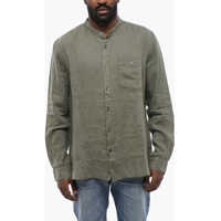 Camasi casual Korean Neckline Linen Shirt Barbati