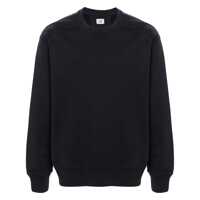 Pulovere C.P. Company Dark Blue Cotton Sweatshirt Barbati