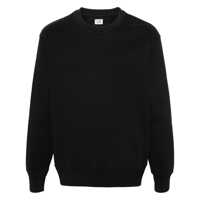 Pulovere C.P. Company Black Cotton Sweatshirt Barbati