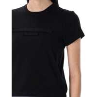 Tricouri Alexander Wang Dama - Tricouri Alexander Wang Alexander Wang Distressed Logo T-Shirt Black Femei (BM 17103886) - B-mall.ro