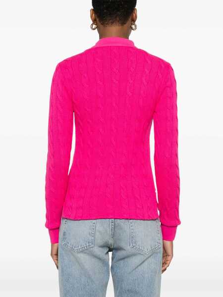 Tricouri Polo Ralph Lauren Polo Ralph Lauren Polo Sweater BRIGHT PINK Femei (BM 17103916) 4