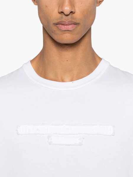Tricouri Alexander Wang Alexander Wang Distressed Logo T-Shirt WHITE Femei (BM 17104240) 5