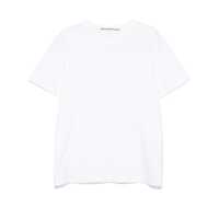 Tricouri Alexander Wang Distressed Logo T-Shirt Femei