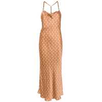 Rochii Marine Serre Moon Satin Long Slip Dress Femei