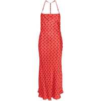 Rochii Marine Serre Moon Satin Long Slip Dress Femei