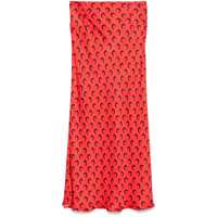 Fuste Marine Serre Moon Satin Midi Skirt Femei