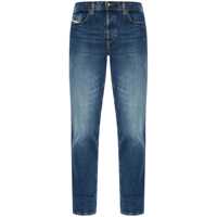 Blugi Diesel Dark Blue Cotton Denim Jeans Barbati