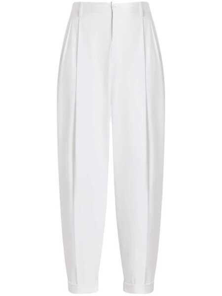 Pantaloni Dolce & Gabbana Dolce & Gabbana White Cotton Pants WHITE Barbati (BM 17107501) 1
