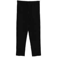 Pantaloni Homme Plissé Issey Miyake Black Cotton Pants Barbati