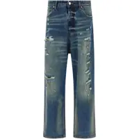 Blugi Vetements 'Blue Distressed Baggy' Jeans Barbati