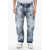DSQUARED2 Distressed Effect Big Brother Stone Washed Jeans 19 Cm Blue