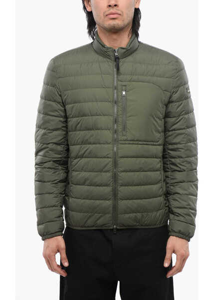 Geci de iarna Woolrich Quilted Bering Down Jacket Green Barbati (BM 17111228) 1