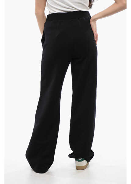 Pantaloni de trening DSQUARED2 Fleece Cotton Icon Mini Straight Fit Sweatpants Black Femei (BM 17112335) 2