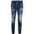 DSQUARED2 Sketch Detailed Cool Girl Fit Denims 14Cm Blue