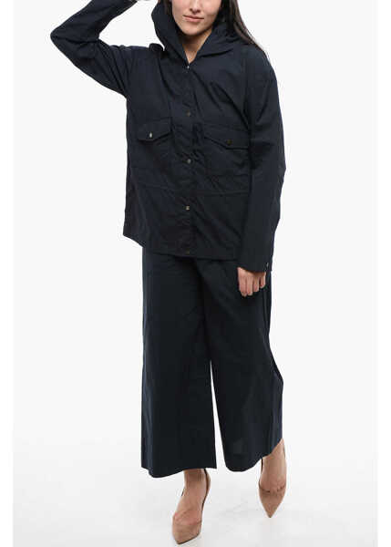 Jachete Woolrich Hooded Tickseed Windbreaker Midnight Blue Femei (BM 17112482) 4