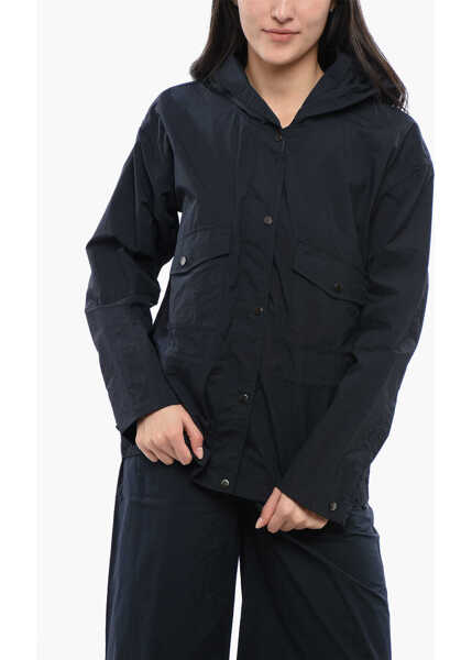 Jachete Woolrich Hooded Tickseed Windbreaker Midnight Blue Femei (BM 17112482) 1