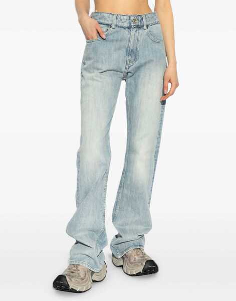 Blugi Balenciaga Low-Rise Jeans LIGHT BLUE Femei (BM 17112893) 3