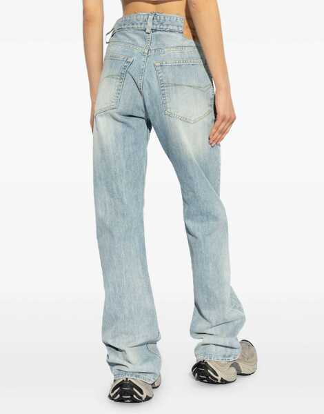 Blugi Balenciaga Low-Rise Jeans LIGHT BLUE Femei (BM 17112893) 4
