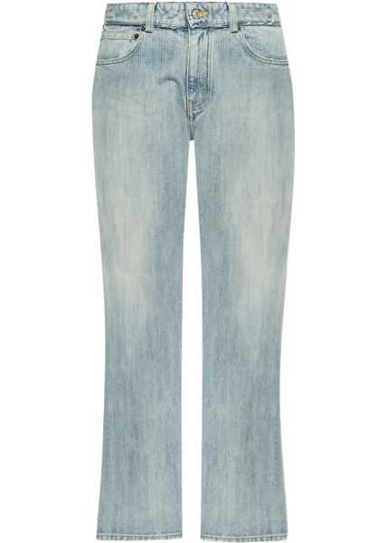 Blugi Balenciaga Low-Rise Jeans LIGHT BLUE Femei (BM 17112893) 1