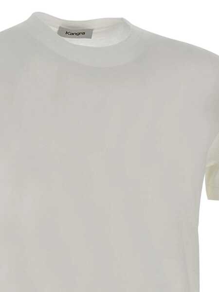 Pulovere Kangra SHORT SLEEVE SWEATER White Barbati (BM 17113234) 4