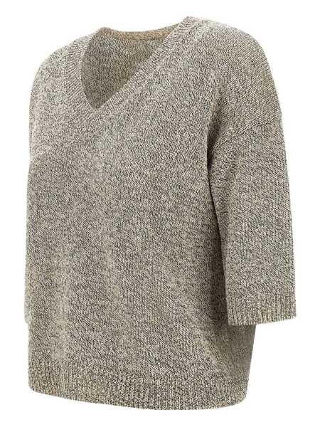 Pulovere Kangra BOXING SEQUINS SWEATER Beige Femei (BM 17113246) 3