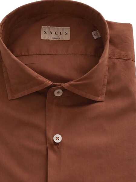 Camasi casual XACUS SHIRT Brown Barbati (BM 17113324) 2