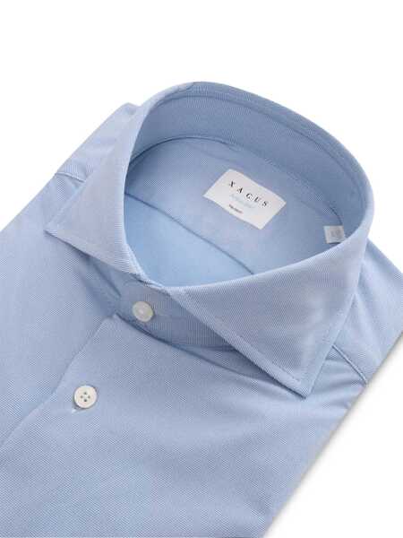 Camasi casual XACUS SHIRT Light Blue Barbati (BM 17113339) 2