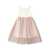 Magil SATIN DRESS WITH TULLE SKIRT Beige