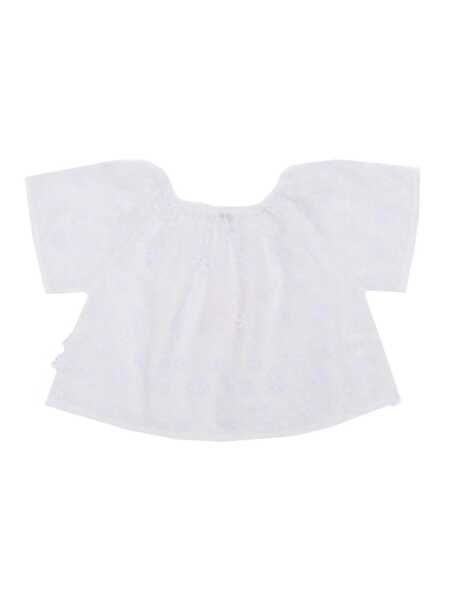 Bluze Magil DAISIES VOILE CROPPED TOP White Fete (BM 17113384) 3