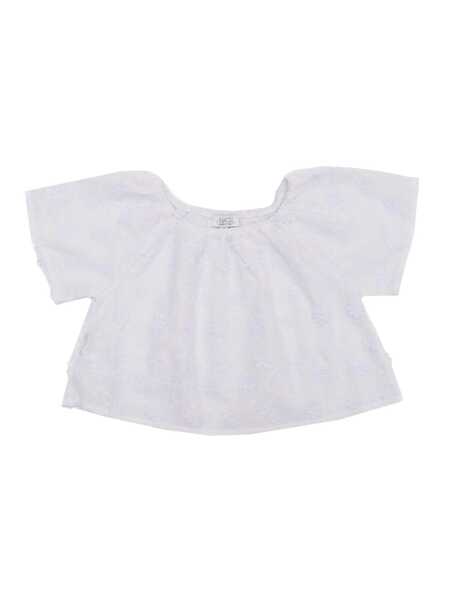 Bluze Magil DAISIES VOILE CROPPED TOP White Fete (BM 17113384) 1