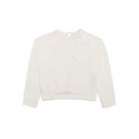 Pulovere casual FLEECESWEATER WITH FLOWER TAFFETA Fete