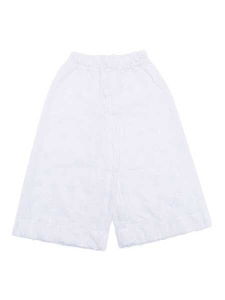 Pantaloni casual Magil DAISIES VOILE PANTS White Fete (BM 17113411) 1