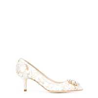 Sneakers Dolce & Gabbana Lace Rainbow Pumps With 60Mm Brooch Femei