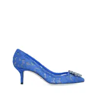 Sneakers Dolce & Gabbana Lace Rainbow Pumps With 60Mm Brooch Femei