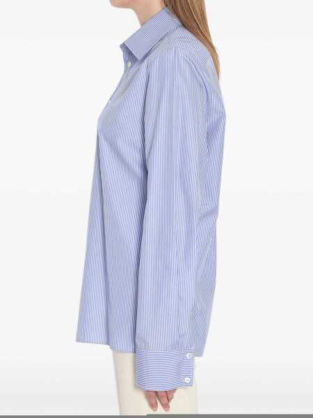 Camasi Saint Laurent Cassandre Shirt BLUE Femei (BM 17116573) 3