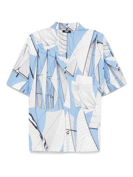 Camasi MSGM Msgm Shirts WHITE Barbati (BM 17116579) 2