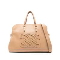 Genti de mana Casadei Park Avenue Leather Tote Bag Femei