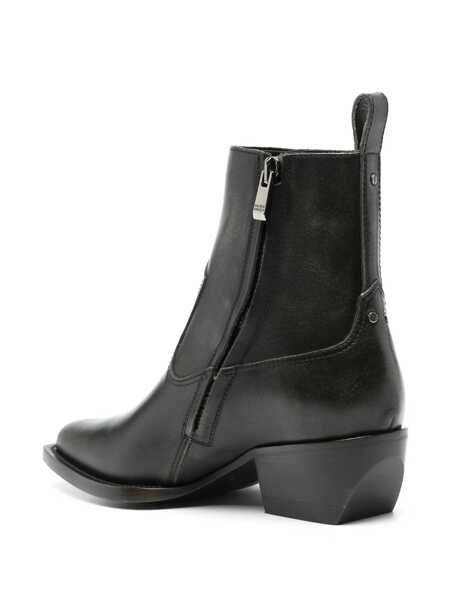 Bocanci Golden Goose Golden Goose Debbie Leather Boots Black Femei (BM 17122000) 3