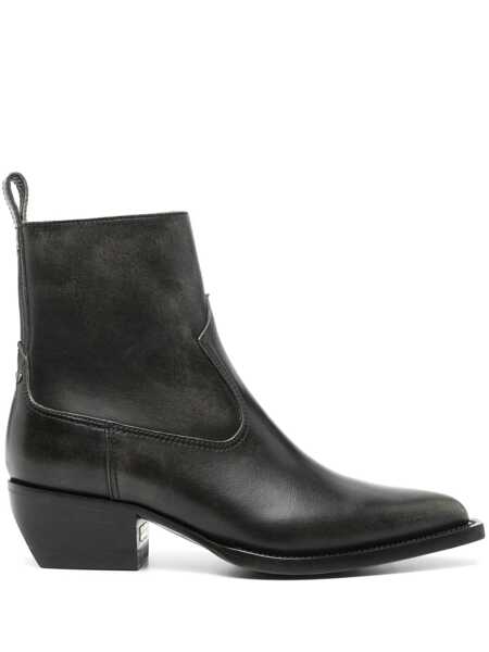 Bocanci Golden Goose Golden Goose Debbie Leather Boots Black Femei (BM 17122000) 1