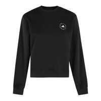 Pulovere Adidas By Stella McCartney Logo Organic Cotton Sweatshirt Femei