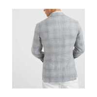 Geci Brunello Cucinelli pentru Barbati - Geci Brunello Cucinelli Brunello Cucinelli Suit-Type Linen Jacket GREY Barbati (BM 17124163) - B-mall.ro